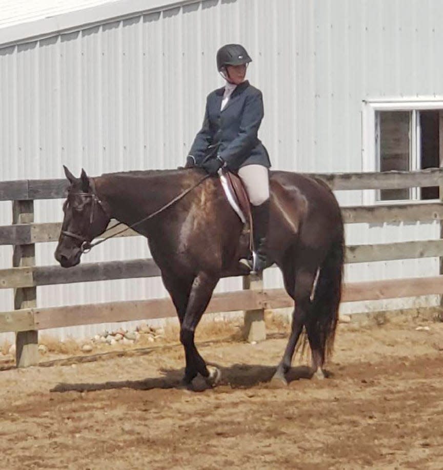 Coldwater's Olivia Uren recently signed her commitment letter to compete for the Albion College Equestrian team