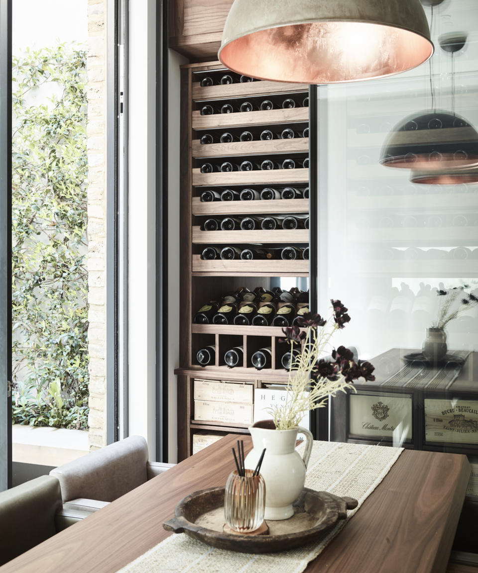 MAKE SPACE FOR WINE STORAGE