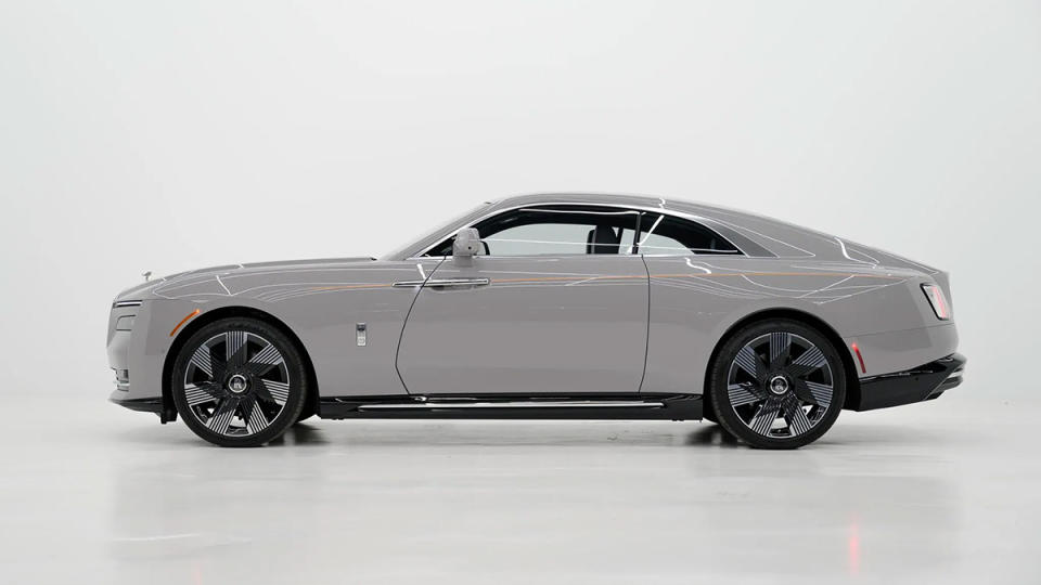 The 2024 Rolls-Royce Spectre from the side