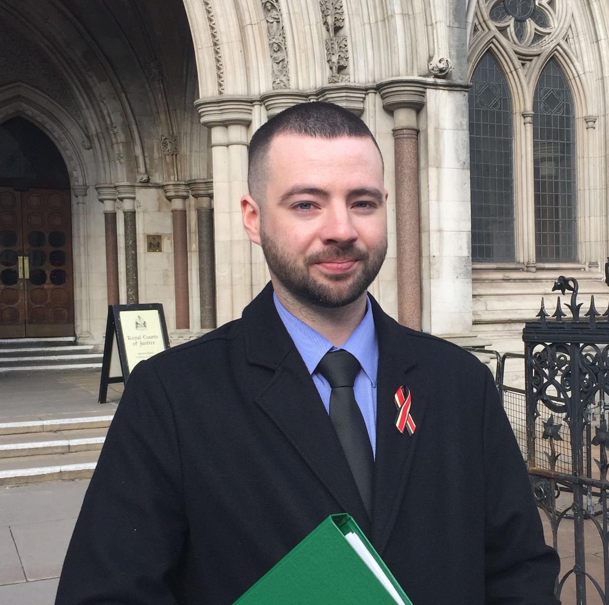 Jason Evans' father died in 1993 after being infected with both HIV and hepatitis C. His son is now the director of the campaign group
