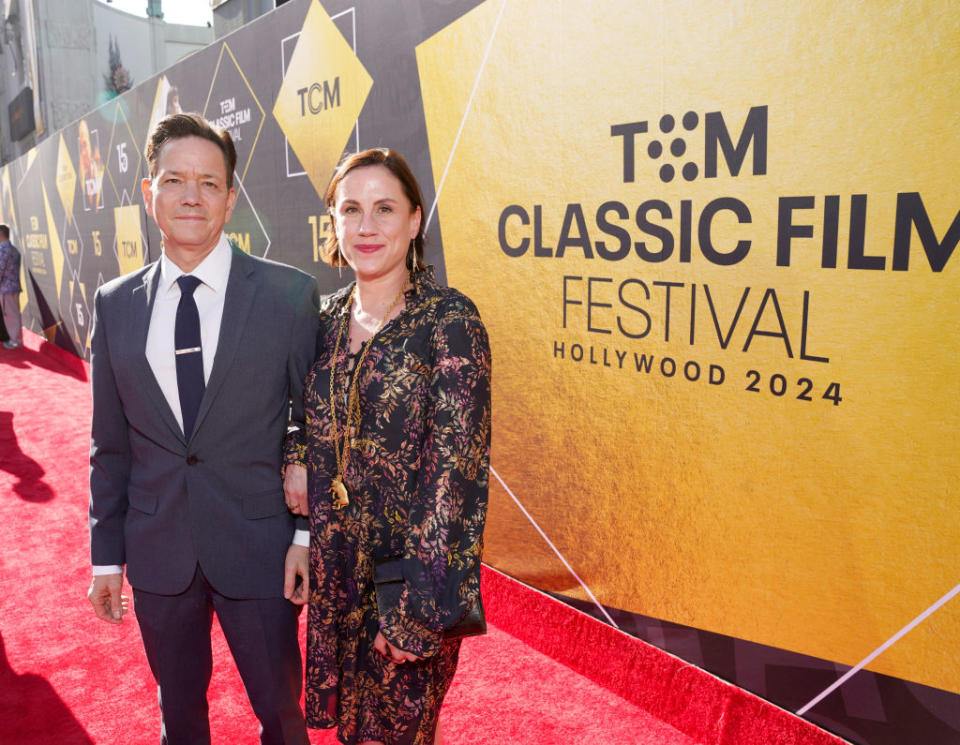 Frank Whaley and Heather Bucha (Photo by Presley Ann/Getty Images for TCM)