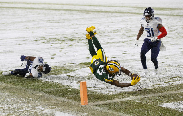 Tennessee Titans score updates Green Bay Packers: Thursday Night Football