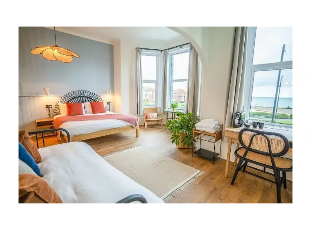 This hostel is a chic but affordable place to stay (Booking.com)