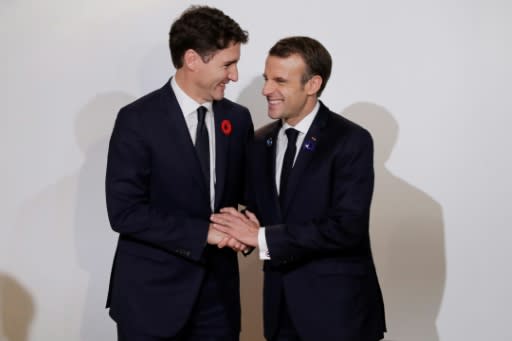 French President Emmanuel Macron hosted the conference, which was attended mainly by fellow multilateralists such as Canadian Prime Minister Justin Trudeau