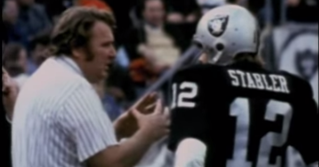 Ken “The Snake” Stabler's Hall of Fame display has no Raiders gear