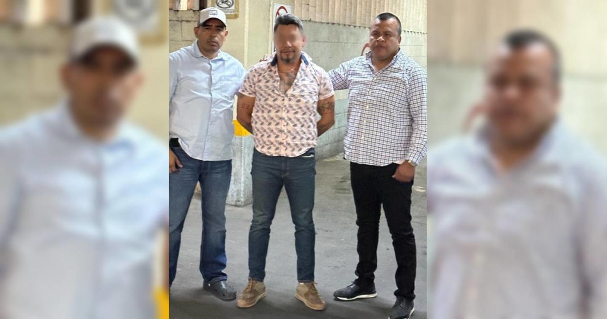 Policía revela porque usó Crocs en detención de golpeador de San Luis Potosí. Foto: Twitter vía @RGC_Mx