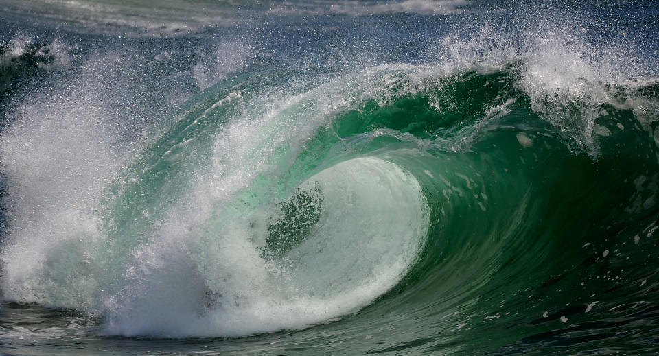 Pacific Storm Brings High Surf To Southern California