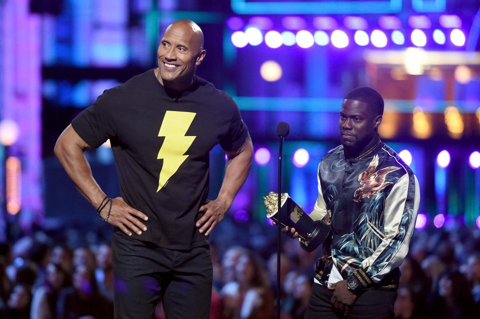 Dwayne Johnson and Kevin Hart have starred together in three films, and Hart made an appearance in Johnson's latest, 