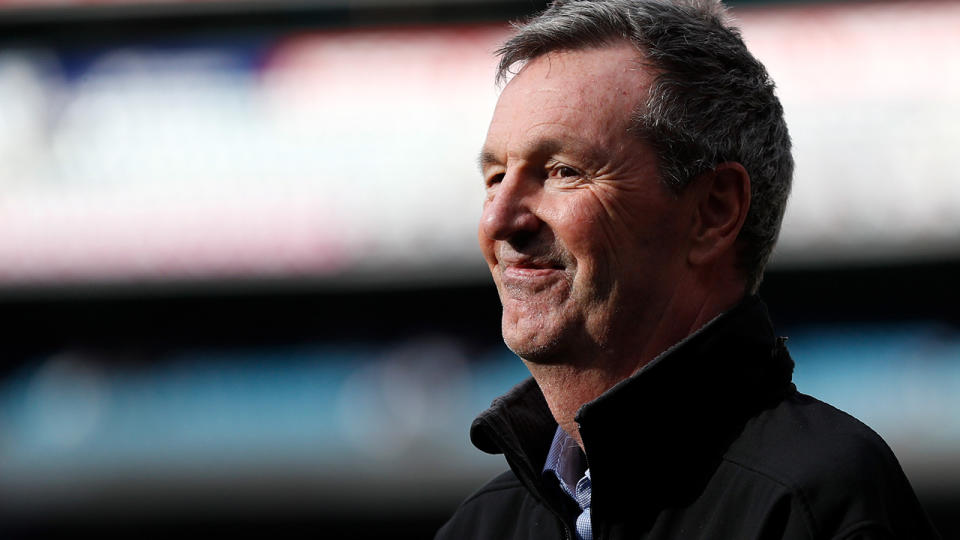 Since being diagnosed with motor neurone disease, Neale Daniher has become a tireless campaigner for research into the affliction. (Photo by Michael Willson/AFL Photos via Getty Images)