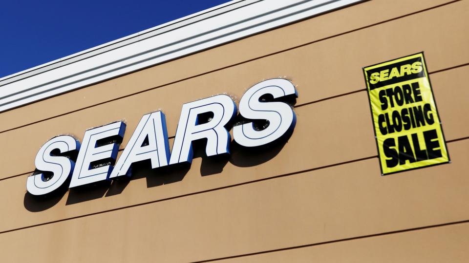 The once-mighty Sears has filed for bankruptcy. (Reuters)