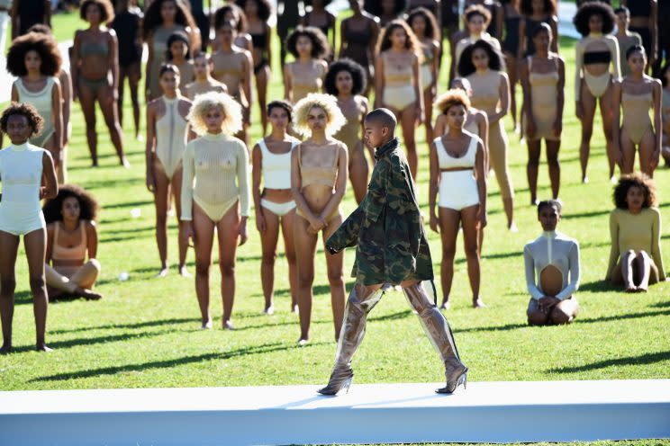 <i>Yeezy Season 4 was heavily criticized after models were left fainting from the heat. (Photo: Getty Images)</i>