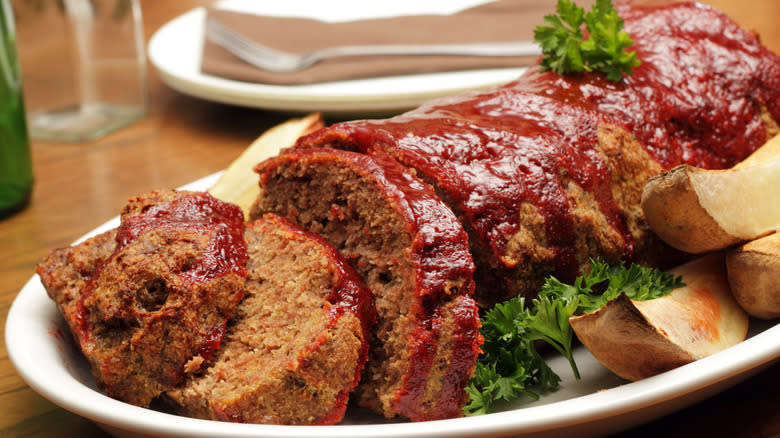 Glazed meatloaf