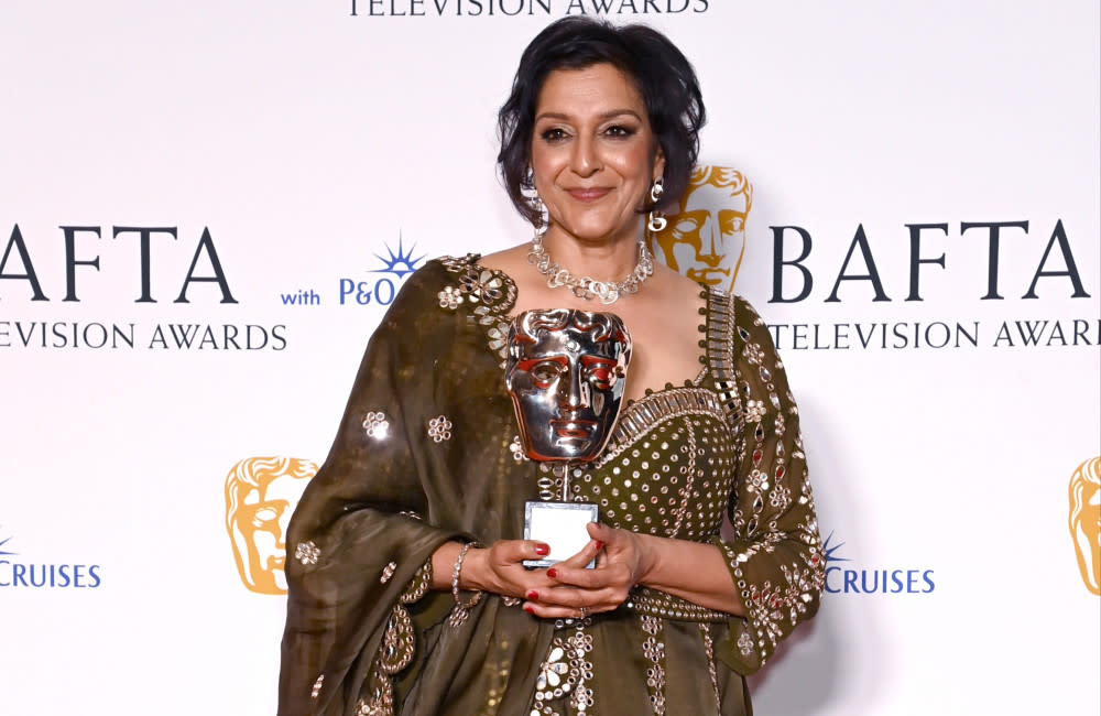 Meera Syal called for more diversity in the TV industry as she picked up her Bafta lifetime achievement award credit:Bang Showbiz