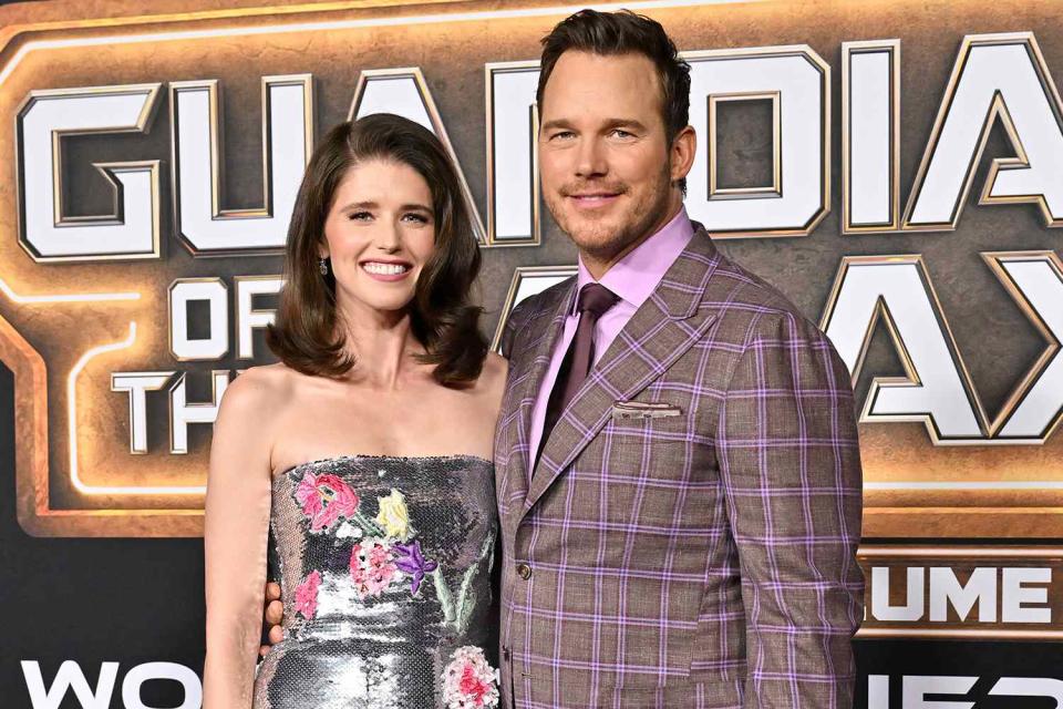 Axelle/Bauer-Griffin/FilmMagic Katherine Schwarzenegger and Chris Pratt