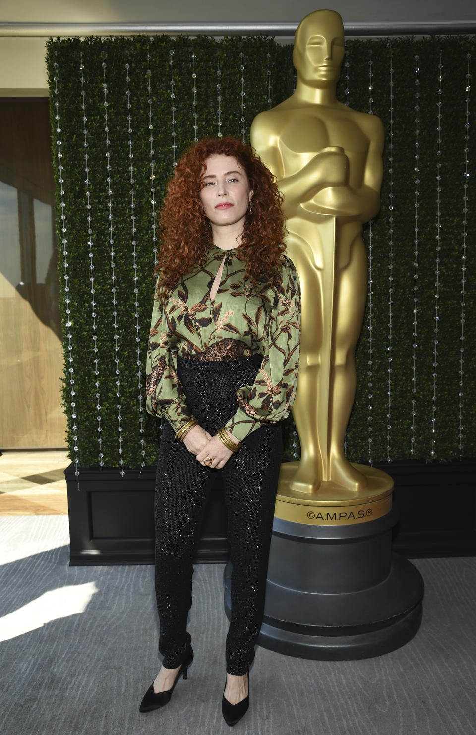 Director Alma Har'el attends the Academy of Motion Picture Arts and Sciences Women's Initiative New York luncheon at the Rainbow Room on Wednesday, Oct. 2, 2019, in New York. (Photo by Evan Agostini/Invision/AP)