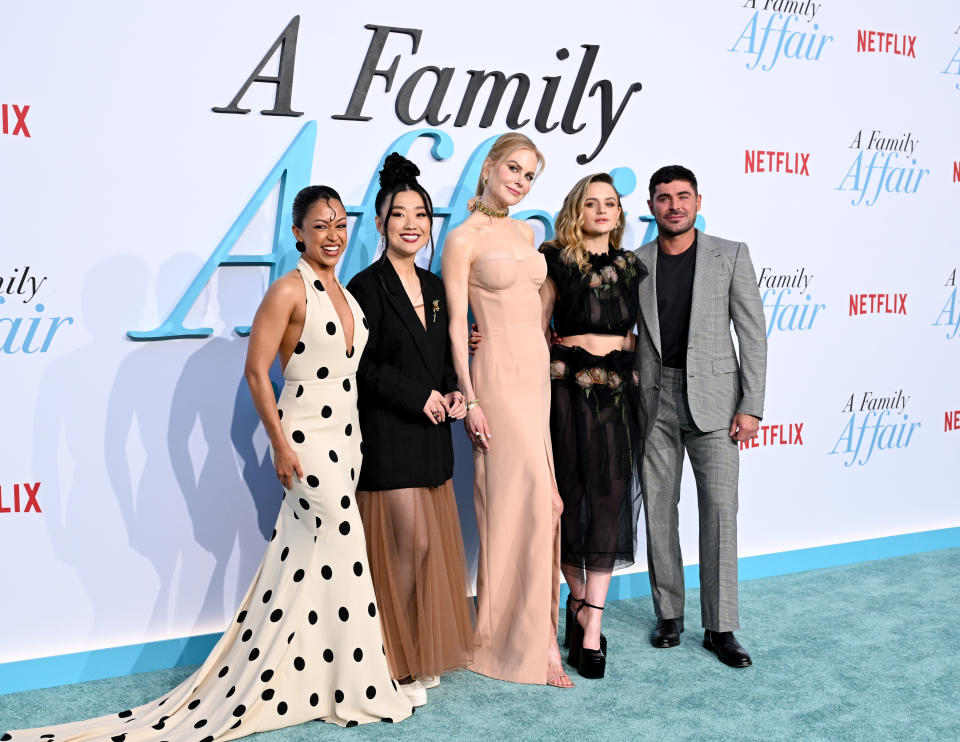 Liza Koshy, Sherry Cola, Nicole Kidman, Joey King and Zac Efron