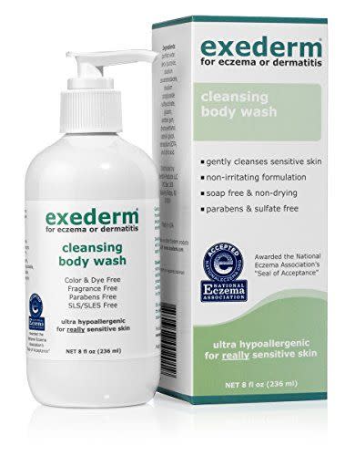 4) Exederm Body Wash