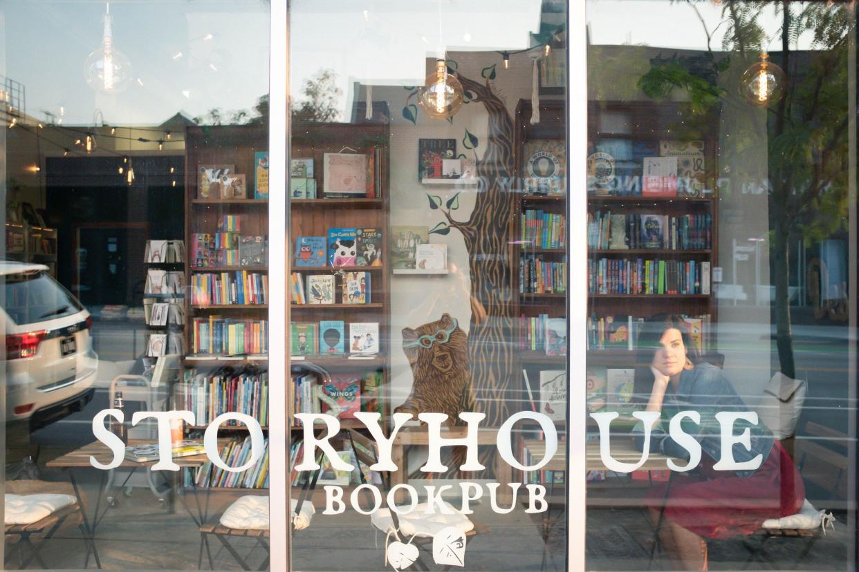 Independent bookstore Storyhouse Bookpub is a cozy escape in the heart of Des Moines, Iowa.