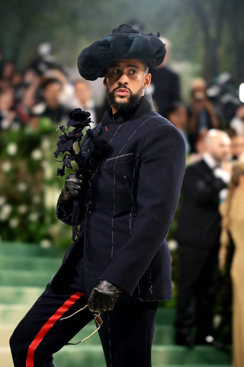 <h1 class="title">The 2024 Met Gala Celebrating "Sleeping Beauties: Reawakening Fashion" - Arrivals</h1><cite class="credit">Dimitrios Kambouris/Getty Images</cite>