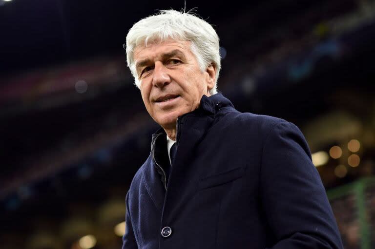 Gian Piero Gasperini, el DT de Atalanta, que tiene dos finales por delante.