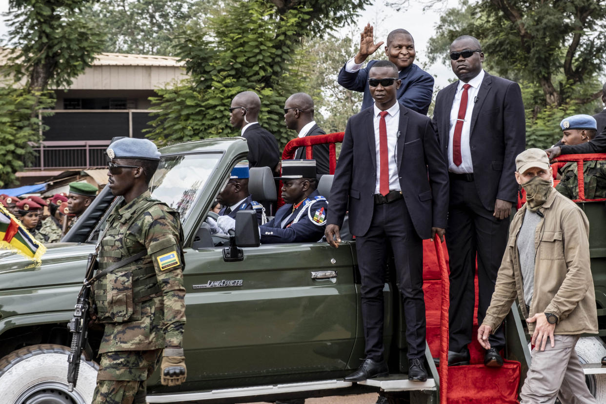 Central Africa Republic Wagner (Barbara Debout / AFP via Getty Images file)