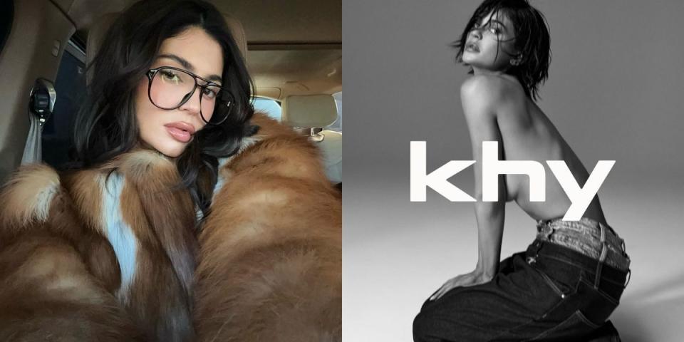 全部都是誤會！Kylie Jenner澄清並未懷孕，為自家服裝品牌「khy」拍攝宣傳照大秀性感好身材
