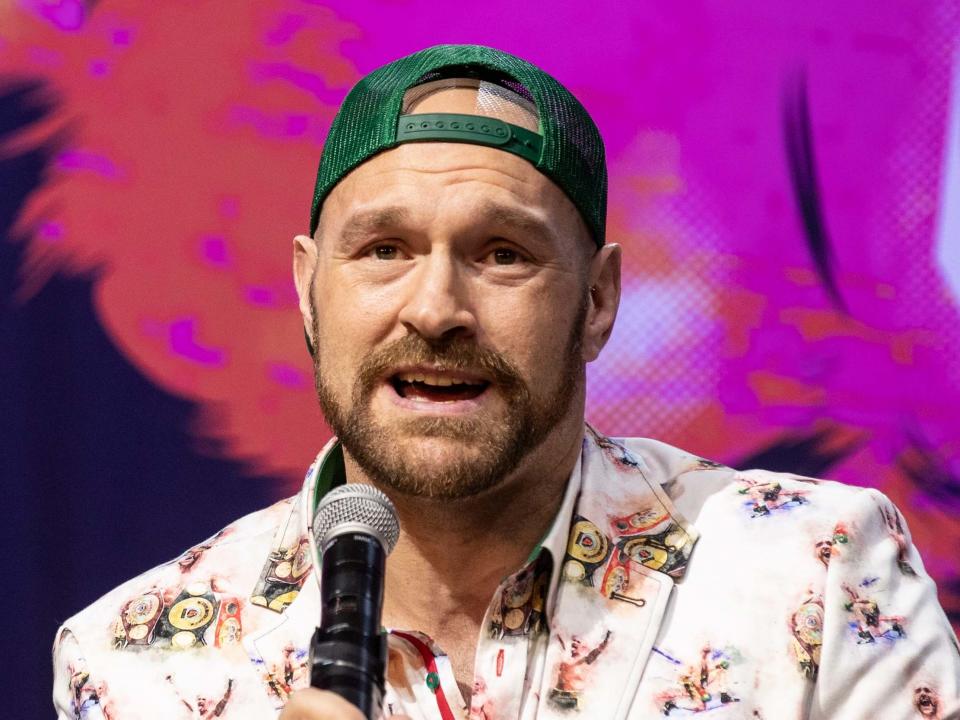 Tyson Fury's mental health issues have been well documented: EPA