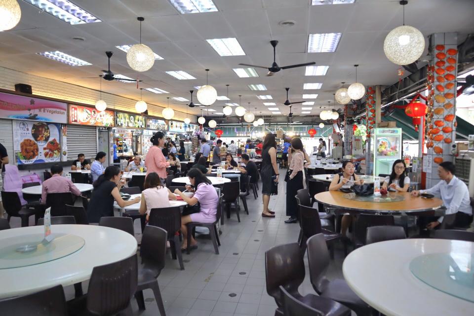 best rated zi char - canteen interior