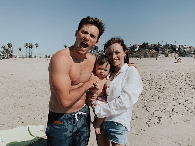 <p>Francesca Eastwood Instagram</p> Scott Eastwood with his sister Francesca Eastwood and her son Titan Wraith Eastwood.