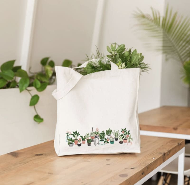 Moonwake Designs Co Plant Tote Bag