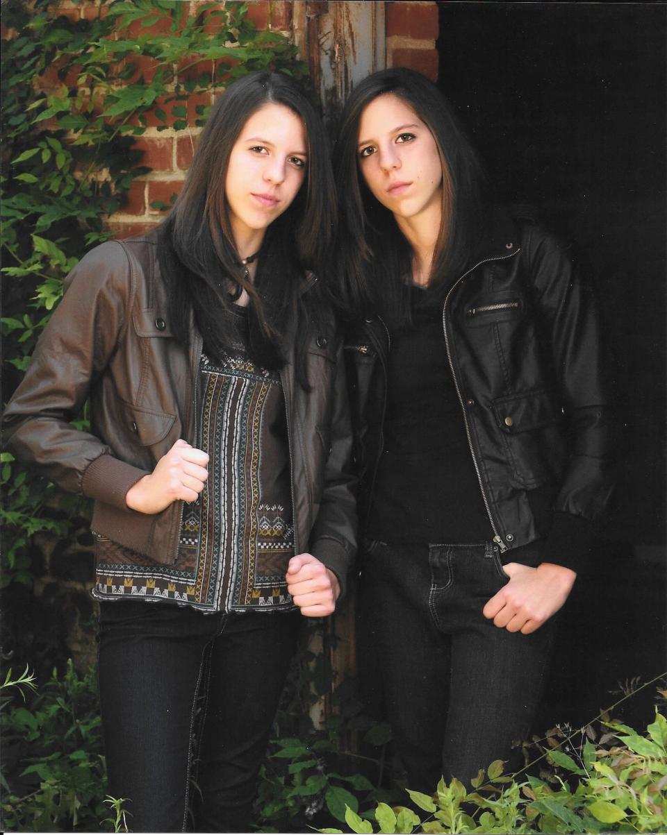 Jaclyn and Jennifer, now Jack and Jace, before they made the transition. (Photo: Jack and Jace Grafe/SWNS)