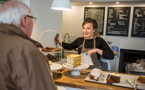 Flora Shedden at Aran Bakery - Credit: Chris Watt