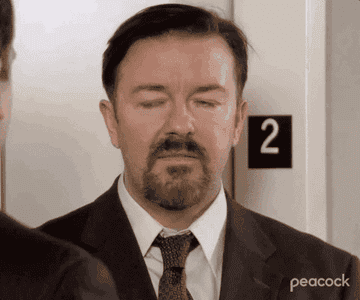 ricky gervais saying that's what she said on the office