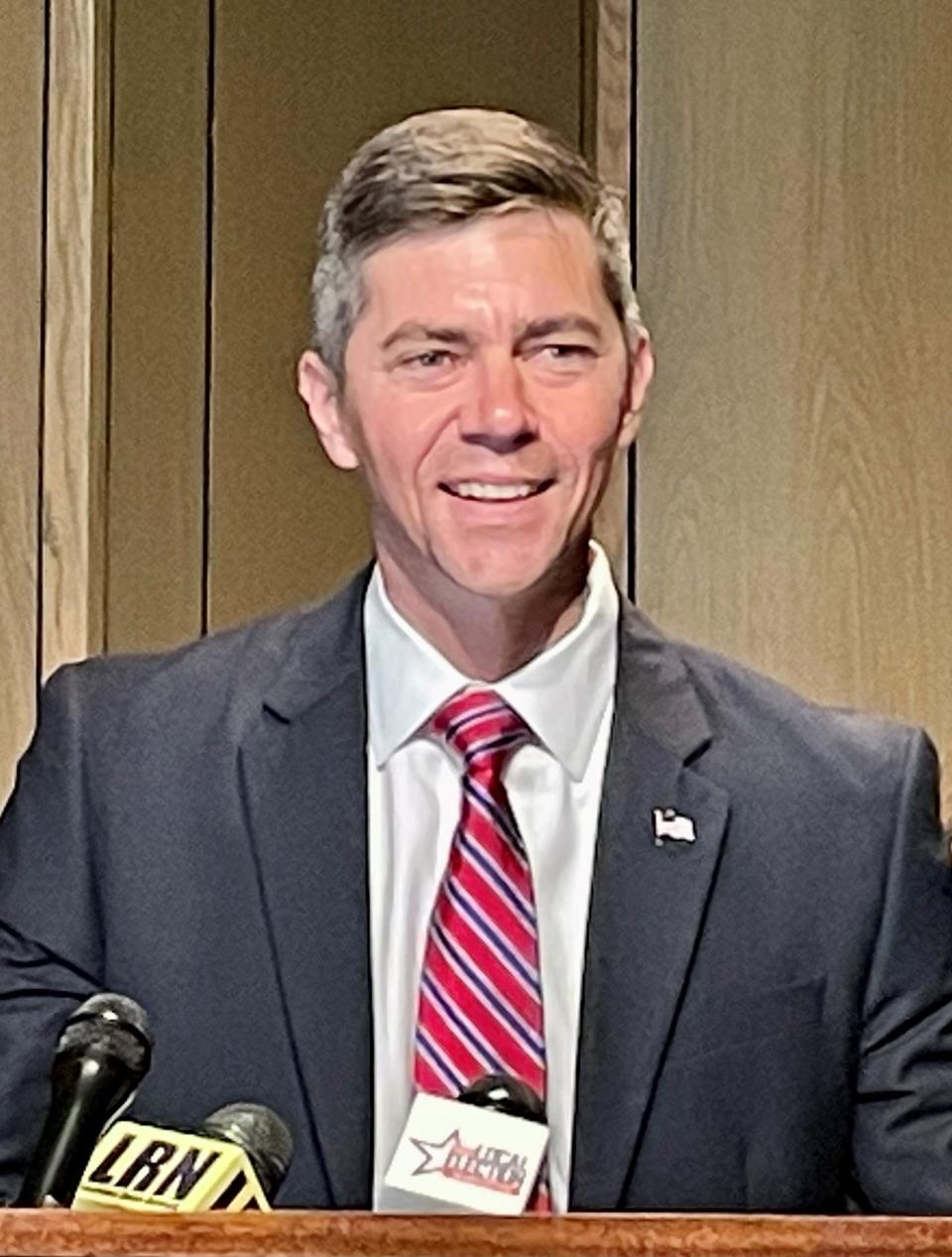 Luke Mixon, D-Baton Rouge, qualified on Wednesday, June 202, 2022 to run for Louisiana's U.S. Senate seat in the Nov. 8 election.