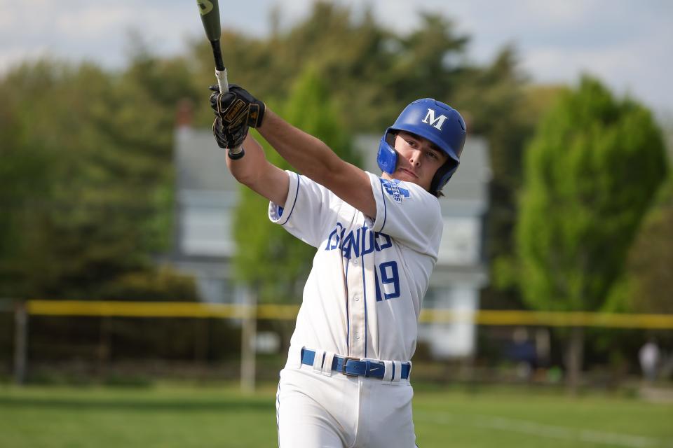 Evan LeVasseur threw six innings for Middletown on Wednesday, allowing 5 runs in the loss to Johnsston.