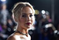 <p><strong>No. 3: Jennifer Lawrence</strong><br><strong>Past year’s earnings: $24 million</strong><br>J-Law lands high on the list with an endorsement from Dior as well as upfront fees from upcoming films <em>Mother!</em> and <em>Red Sparrow, Forbes </em>reports, but has fallen from the top spot, which she held in 2016. <br>(Canadian Press) </p>