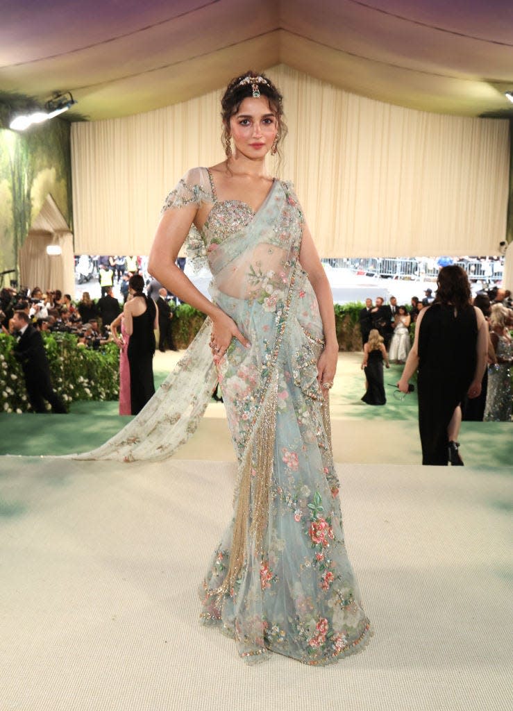 Alia Bhatt attends the 2024 Met Gala