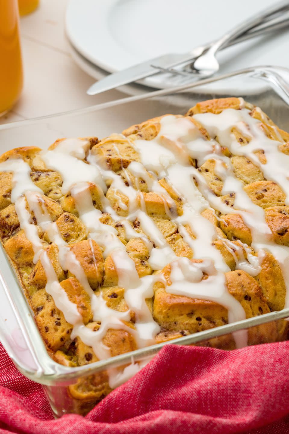 delish cinnamon roll casserole