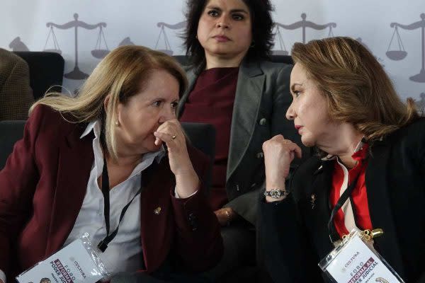 ministras loretta ortiz y yasmín esquivel en foros sobre la reforma al poder judicial y el acceso a la justicia