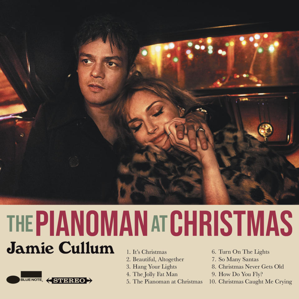 This cover image released by Blue Note Records shows "The Pianoman at Christmas" by Jamie Cullum. (Blue Note Records via AP)