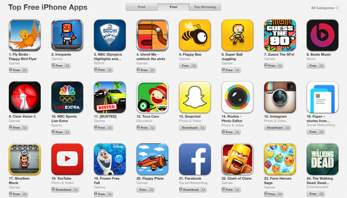 Flappy Bird' returns to 's app store