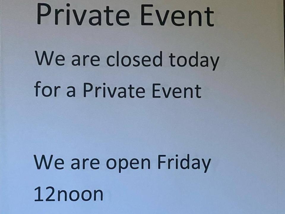 The Boogaloo remains closed until Friday ‘for a private event’ (The Independent/Barney Davis)