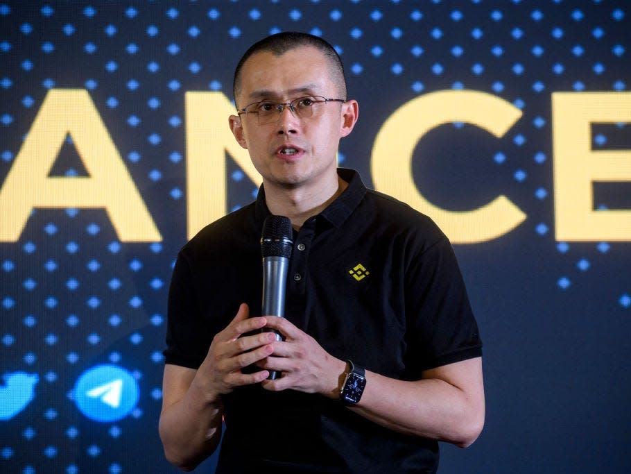 CZ, the founder of Binance