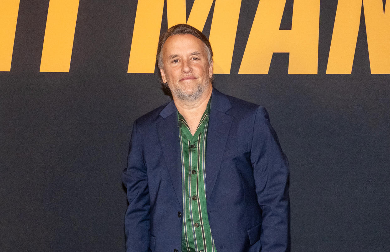 Richard Linklater at the Hit Man Photo Call held at the Four Seasons Austin on May 17, 2024 in Austin, Texas (Photo by Chris Saucedo/Variety via Getty Images)