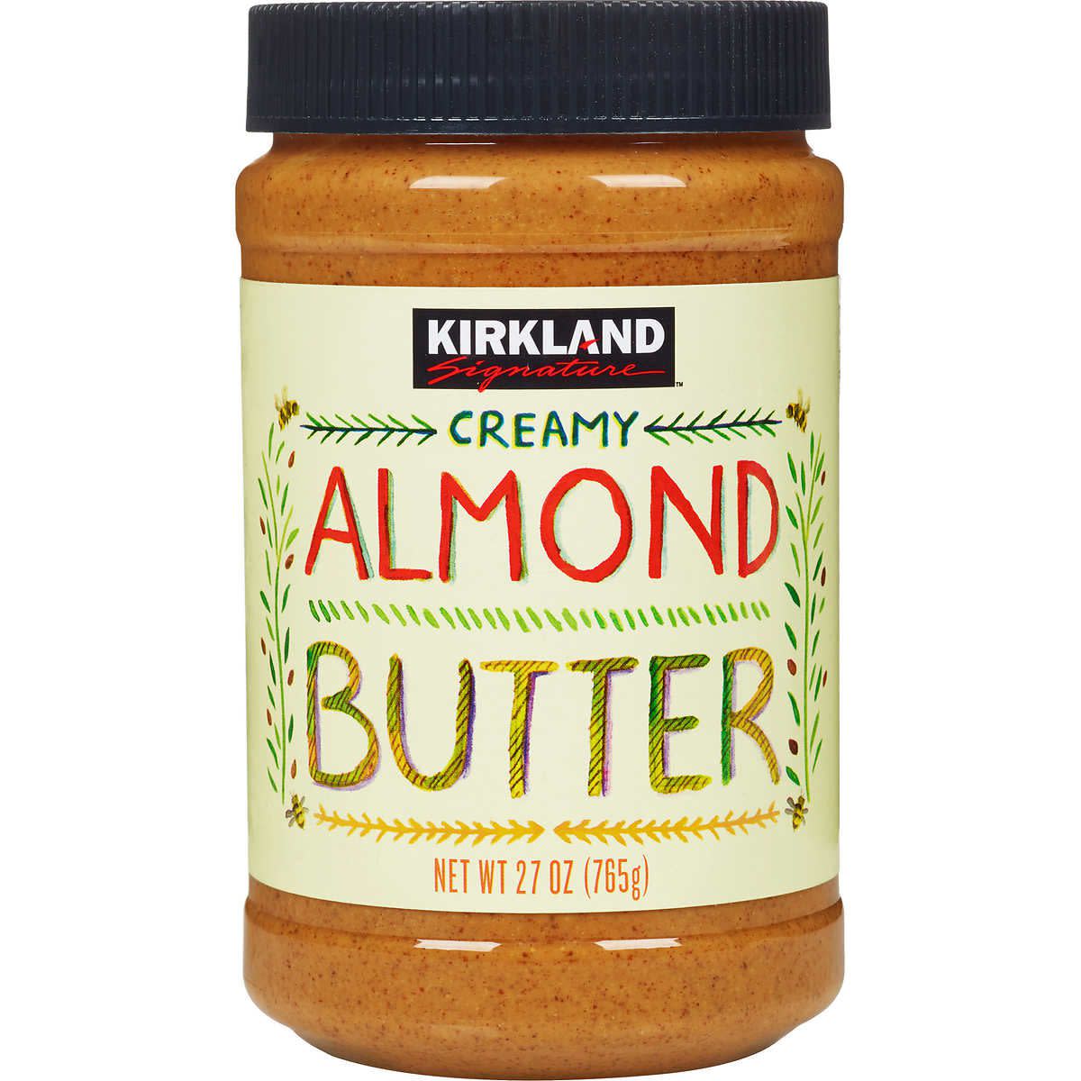 Kirkland Signature Creamy Almond Butter, 27 oz.