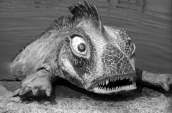 An artistic rendition of ichthyosaur from a 1963 episode of "The Outer Limits."