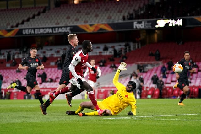 Nicolas Pepe gives Arsenal the lead