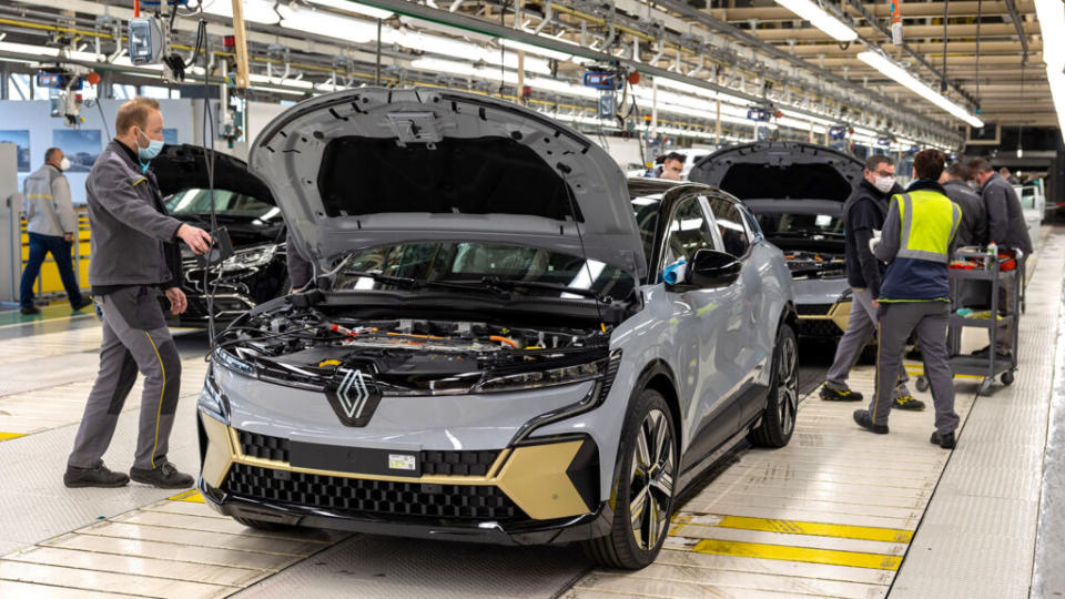 Usine Renault Mégane e-tech // Source : Renault