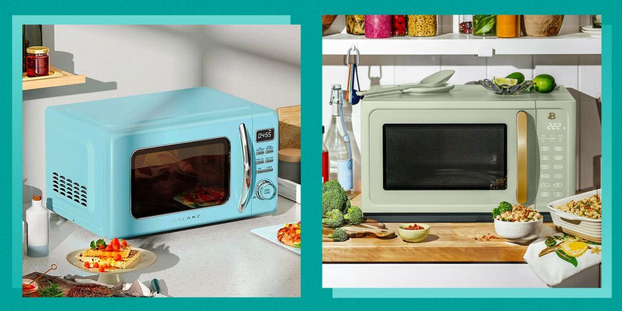 galanz retro countertop microwave oven, sensor microwave oven