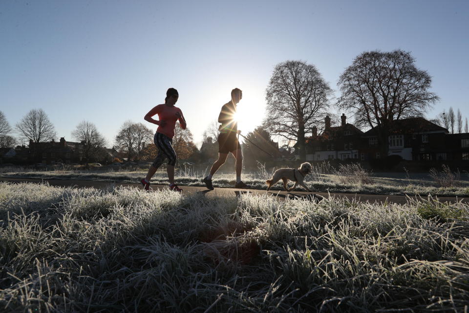 Frosty mornings